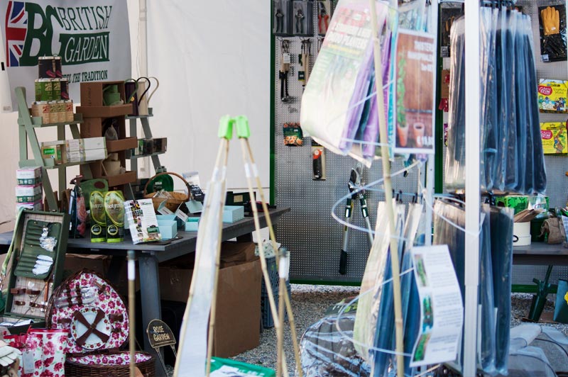 Stand des BritishGarden Online-Shop auf der Flora Mirabilis BritishGarden.at - Online Shop