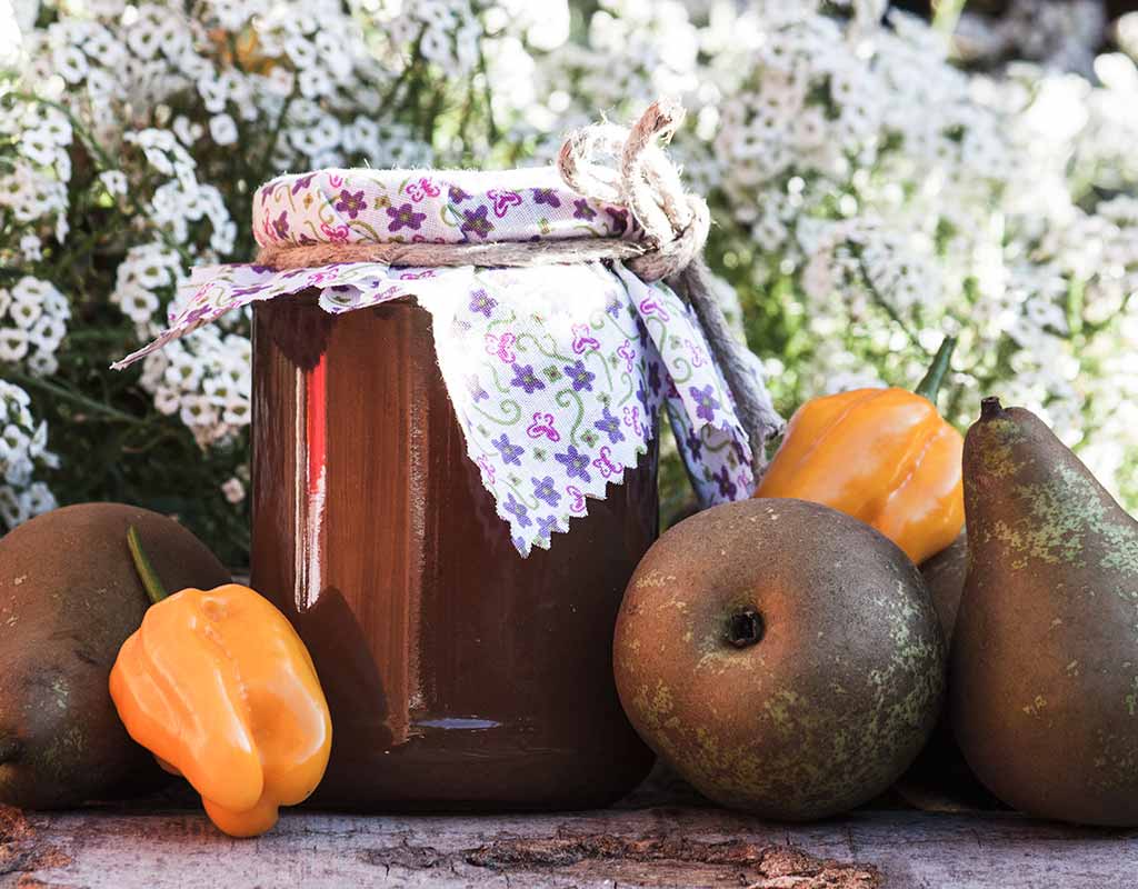 Rezept: Feurige Birnen-Chili-Marmelade